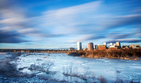 View of Richmond from  Floodwall